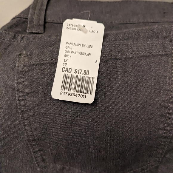 Forever 21 Gray skinny jeans size 12 - Picture 2 of 4